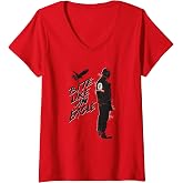 Women's Cobra Kai Bite Like an Eagle V-Neck T-Shirt