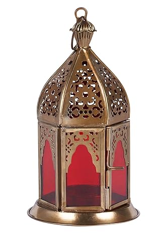 Orientalische Laternen 4 Set Laterne Basem bunt 16cm | 4x
