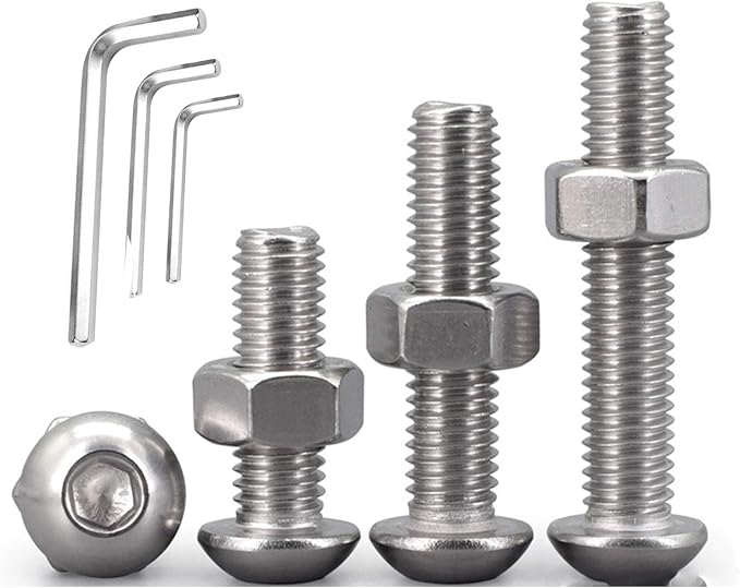 Kit De 750 Pièces De Vis M2, Boulons Et écrous Assortis - Tête Hexagonale - En Acier Carbone Noir - Neuf, Idéal Pour Bricolage Et Petites Réparations