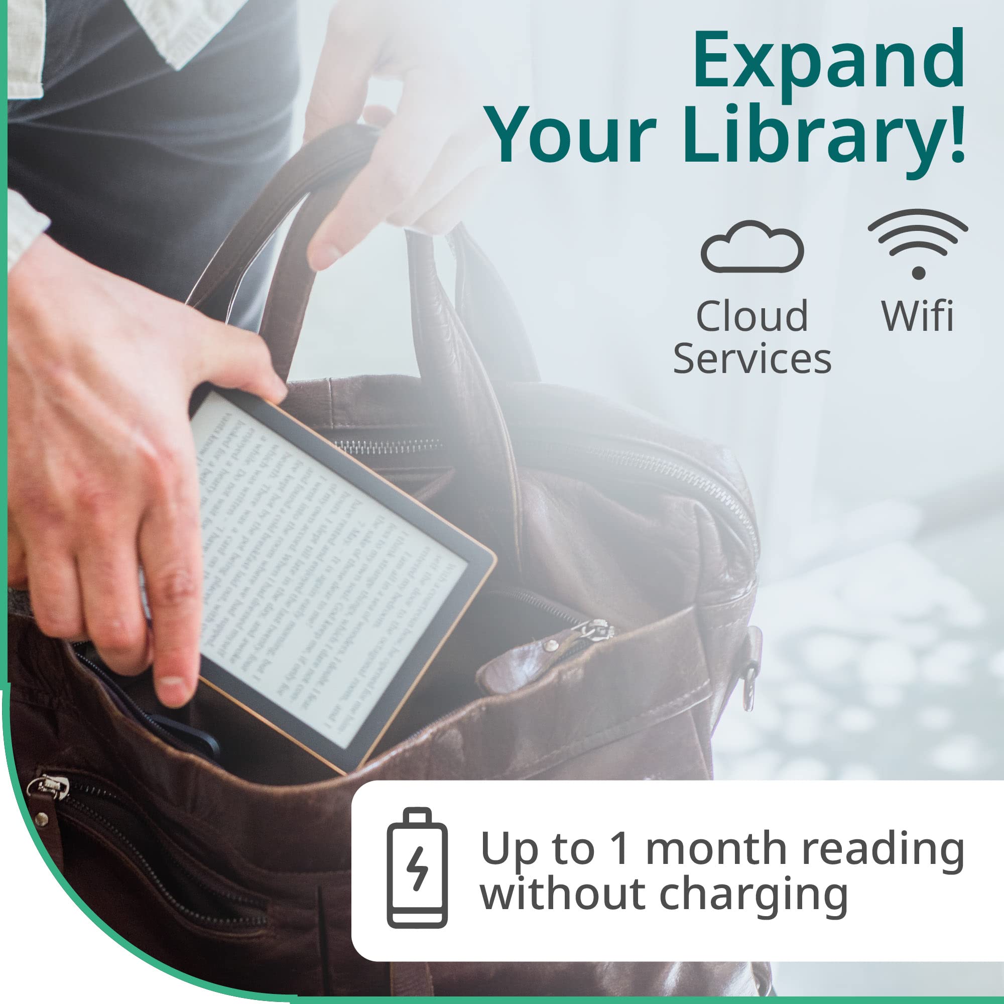 PocketBook Touch HD 3 | Audio- & E-Book Reader | 6? Glare-Free & Eye-Friendly E-Ink Screen | Text-to-Speech Function | Bluetooth | Adaptive SMARTlight | IPX8 Waterproof | E-Reader, Spicy Copper