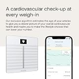 Withings Body Cardio Wi Fi Smart Scale with Body Composition & Heart Rate White view 6