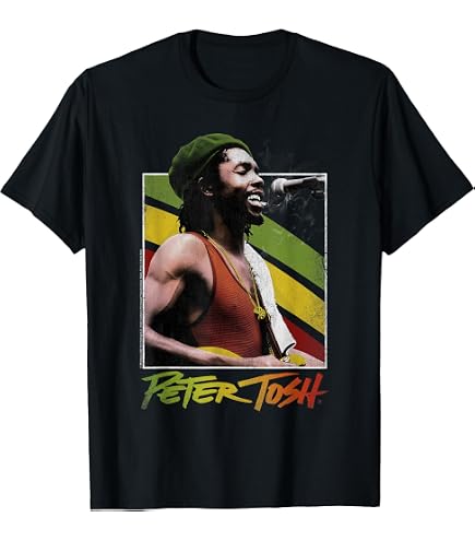 Amazon.com: Peter Tosh Dread or Alive T-Shirt : Clothing, Shoes