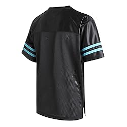 DEHANER Black Football Jersey for Men Women Dad Mom