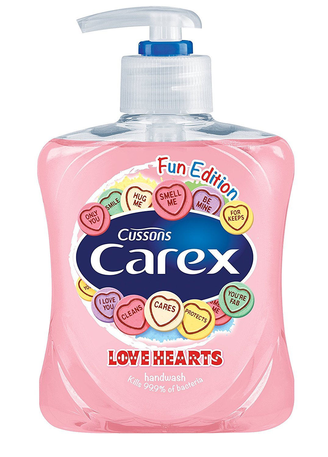Carex Fun Edition Love Hearts Hand Wash 250ml (PACK OF 6)