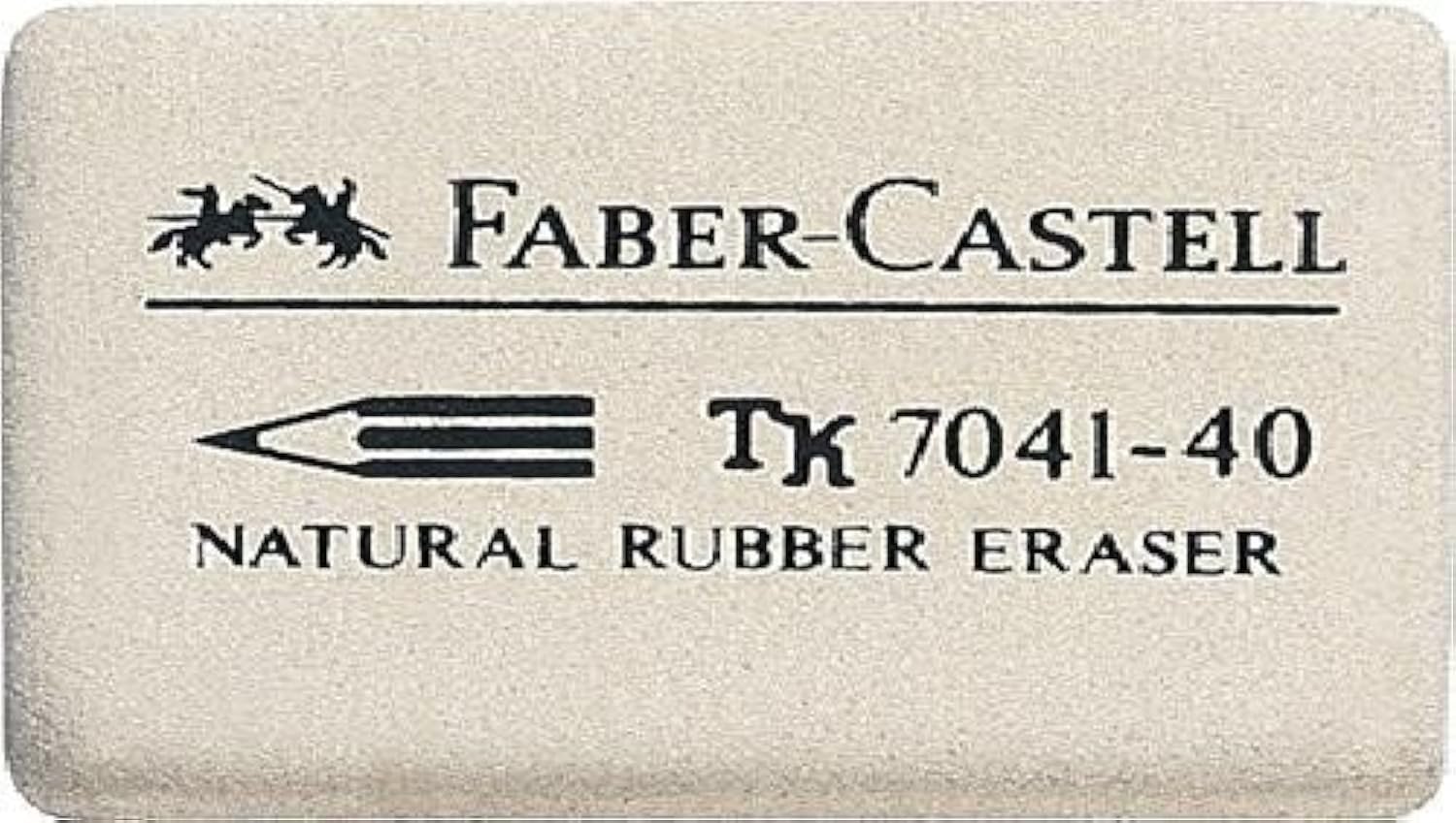 Faber-Castell 184120 Rubbers 7041-20 40 x 27 x 10 mm 34x26x8mm