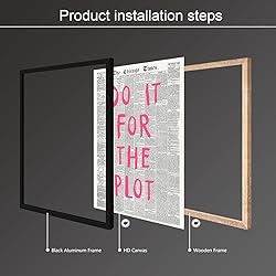 Unkaitoude Retro Newspaper Posters for Room