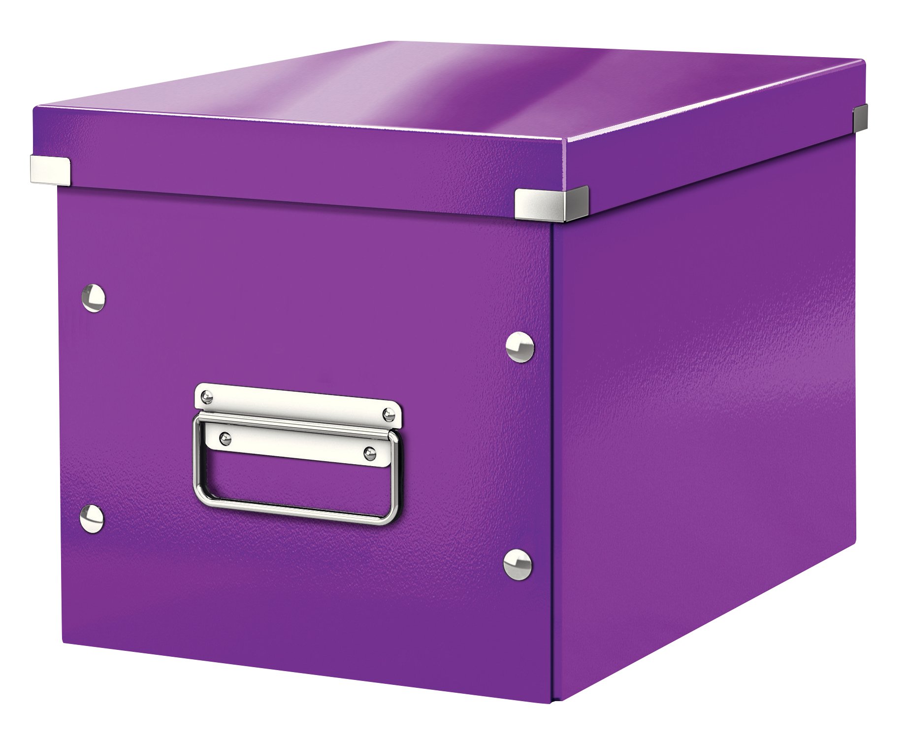 Leitz Medium Storage Cube, Purple, Click and Store Range, 61090062
