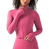 YITTY Active Women's Ultraluxe Full Zip Jacket, Athleisure, 4-Way-Stretch, Thumbholes