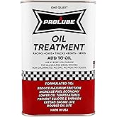 Prolube Oil Treatment - Engine Oil Additive for Gas &amp; Diesel Engines - Reduces Wear, Noise, Vibration - Boosts Fuel Economy &amp; Horsepower - Works on Transmissions &amp; Differentials (1QT)