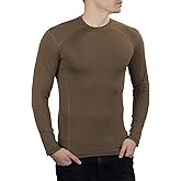 281Z Mens Military Moisture Wicking Base Layer Shirt - Tactical Training Army Professional - Polartec Delta - Odor Resist
