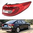 MZORANGE Tail Lights Cover Lamp Stop Brake Indicator Warning Light For Hyundai Sonata 2015 2016 2017 (Right Passenger Side)