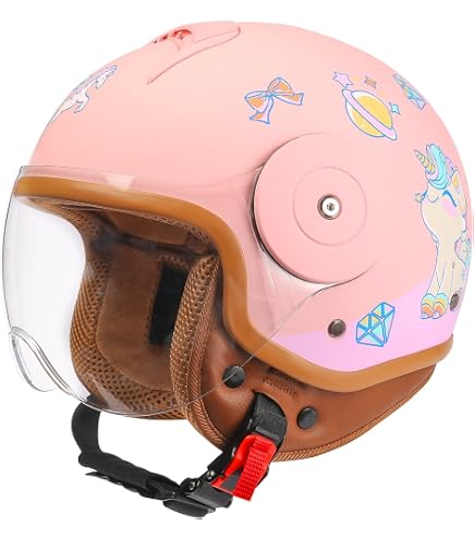 4 year-old motorcycle helmet Retro Kids DOT Approved 3/4 with Visor,3-15 Ages Lightweight Toddler Boys Girls Open Face ATV Half Helmet for Electric Scooter Moped Dirt-Bike Go-Kart Bicycle(Black) : Automotive AGV:AGVROAD Family adventures are just 尺寸:72v5000w40.6ah Agv Pista Gp R
