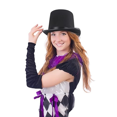 Syhood Top Hat Dress Up Formal Costume Top Hat for Adults Costume