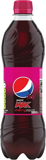 Pepsi Max Cherry Sparkling Drink Mix 24x500ml Starter Pack