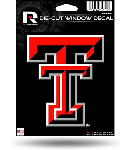 Texas Tech Magnet TT Magnet 12", Decals - Canada