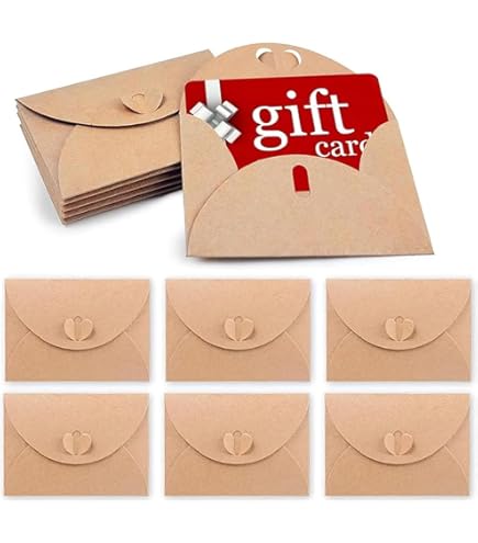 Amazon.com : 200 PC Gift Card Envelopes With Windows
