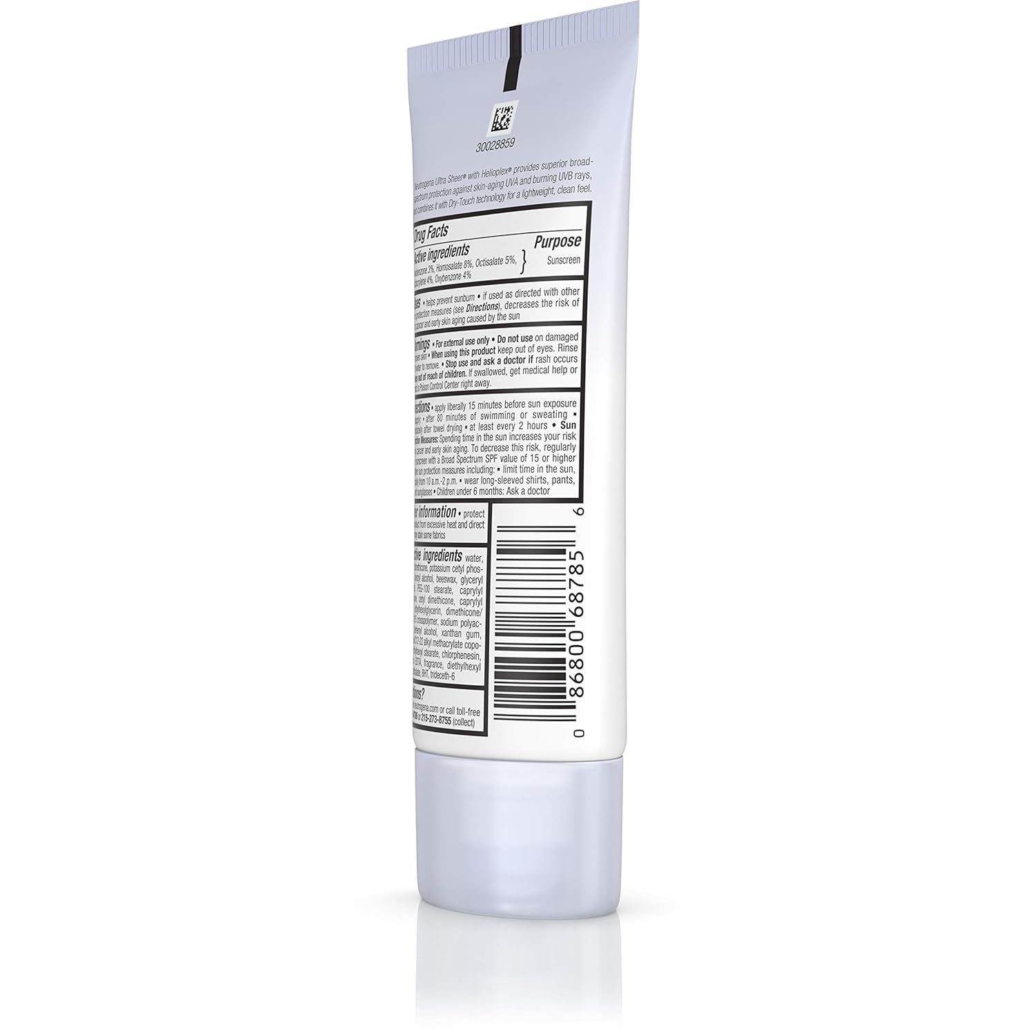 Neutrogena Ultra Sheer Dry-touch Sunscreen, SPF 30, 3 Fl Oz: Beauty