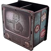 Fanattik Fallout Vault-Tec MDF Desk Organizer | 4 x 4.5 x 2.5 Inches
