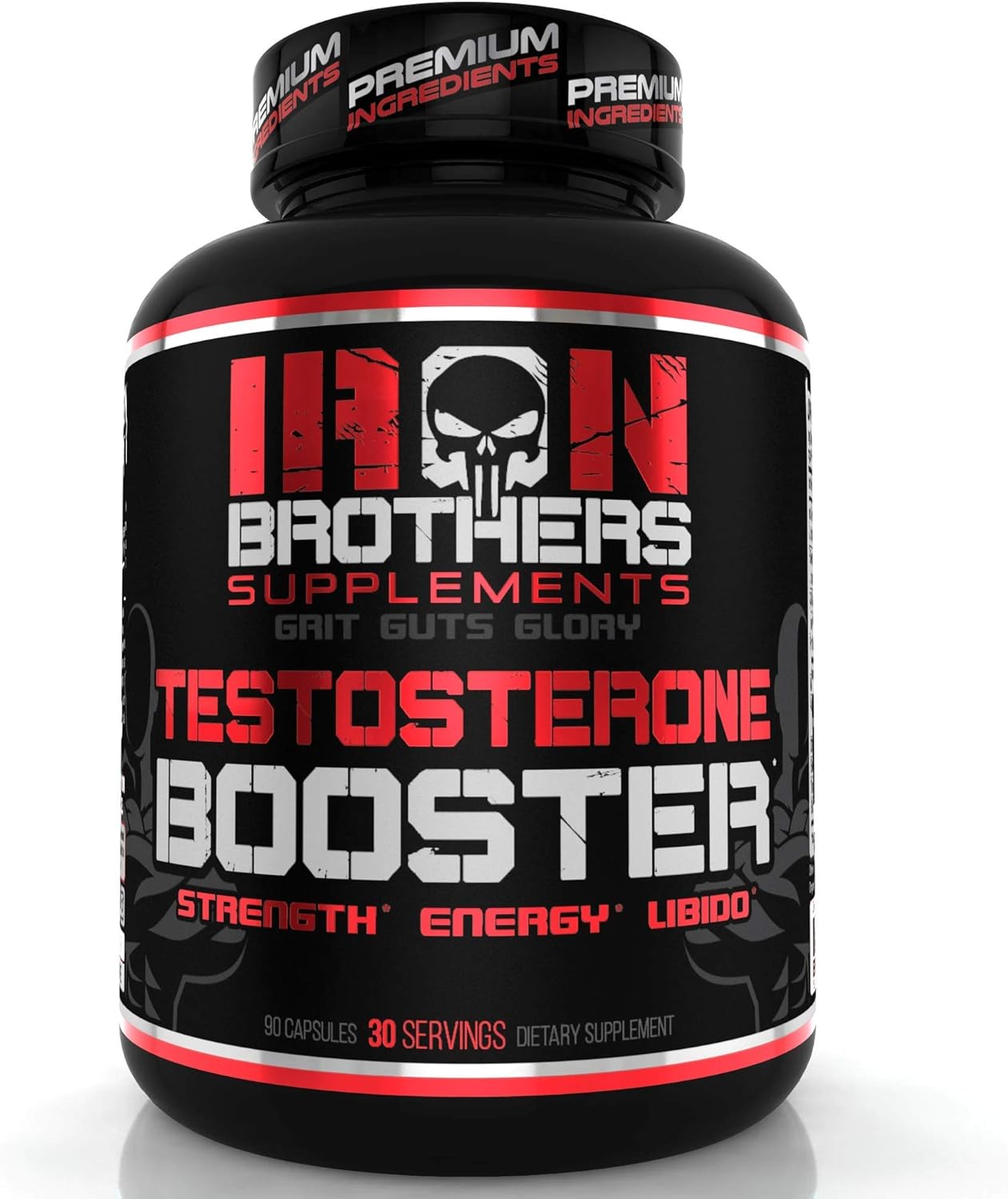 Testosterone Booster for Men - Estrogen Blocker - Supplement Natural Energy, Strength & Stamina - Lean Muscle Growth - Promotes Fat Loss - Increase Male Performance (1 Bottle ) 90 Capsules/Pills: Health & Personal Care