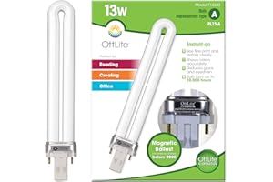 OttLIte T13330 13-Watt HD OttLite Replacement Bulb, Type A