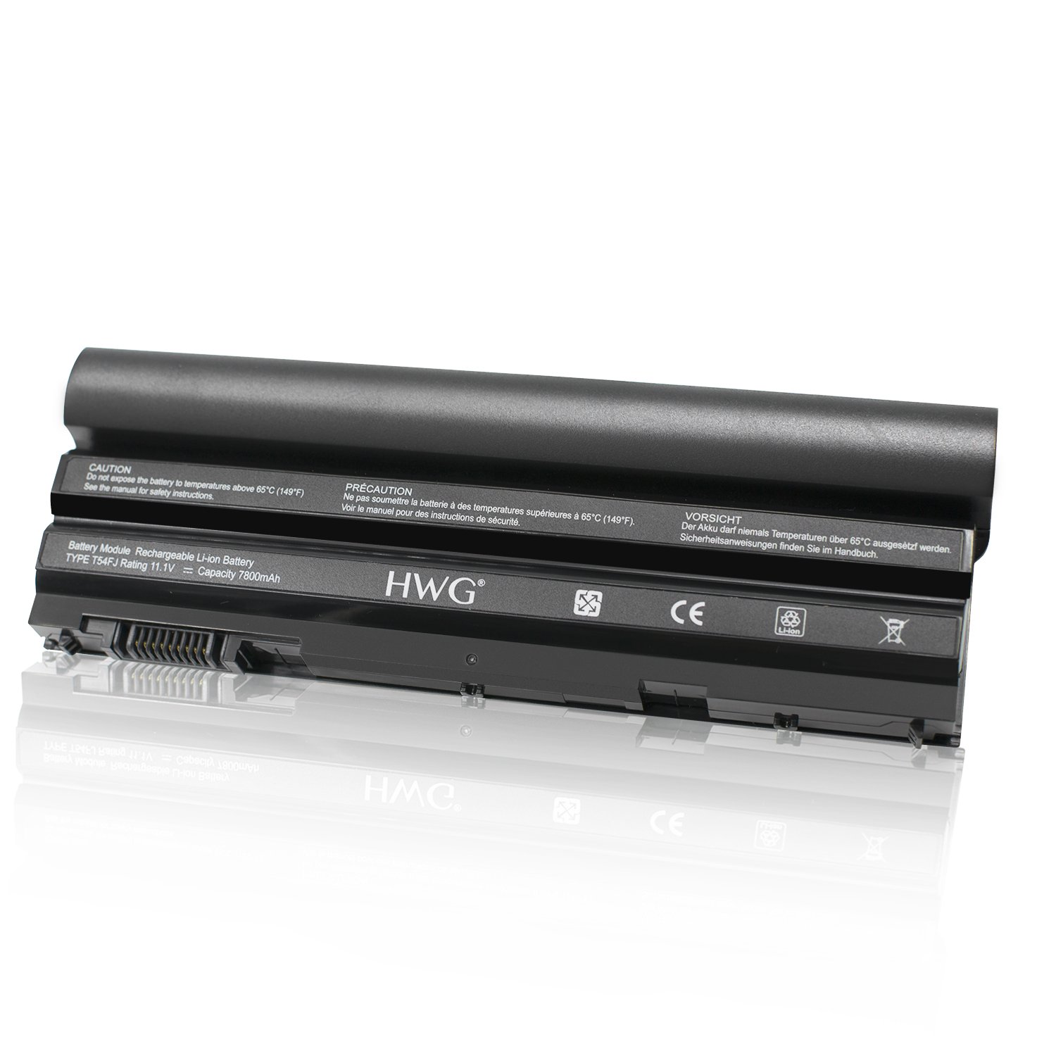 HWG M5Y0X Battery (9-Cell) Compatible Dell Latitude E6420 E6520 E6530 E5420  E5520 E5430 E5530, Fits P/N: 2P2MJ T54FJ M5Y0X 312-1242 312-1165 PRV1Y ...