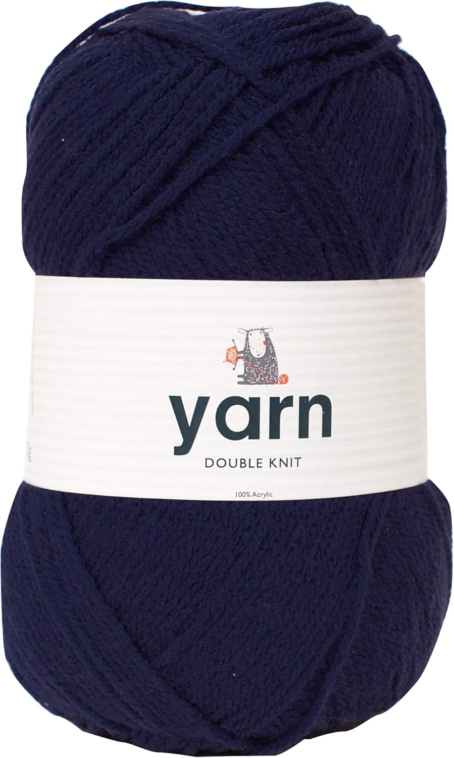 Korbond 100g Navy DoubleKnit Acrylic (Available in 27 Colours