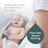 Angelcare Soft Touch Baby Bath Support Grey Water Level Indicator Non-Slip view 3