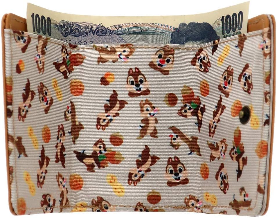 Amazon チップ デール 三つ折り コンパクト 財布 ミニウォレット アイコン ディズニー バッグ 財布 おもちゃ