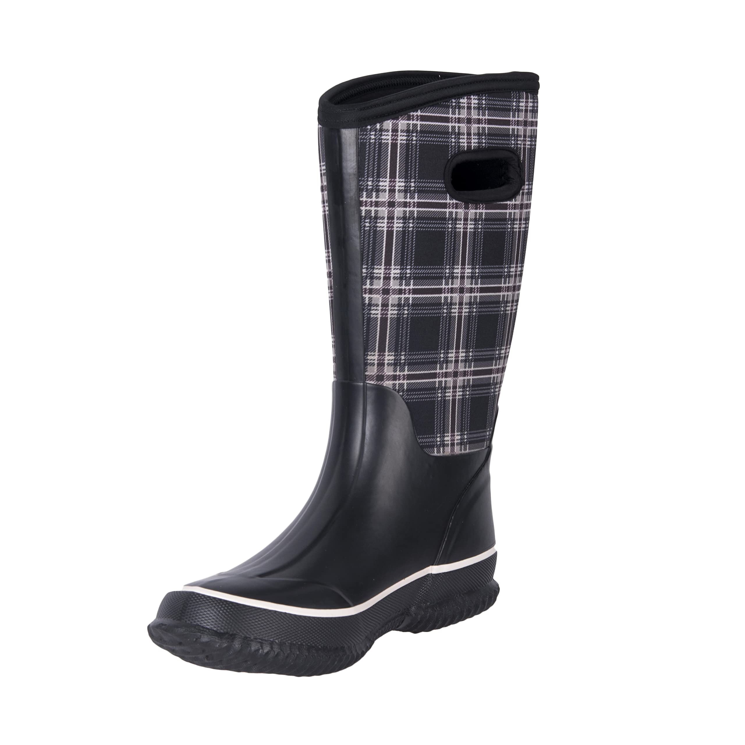 Photo 1 of SZ 10 WTW Mid Calf Rain Boots for Women - Waterproof Insulated Neoprene Mud Boots Outdoor Hunting Garden Boots