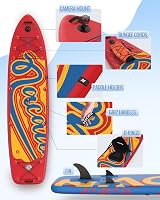 NACATIN 12ftx36in Inflatable Stand Up Paddle Board with Seat view 5