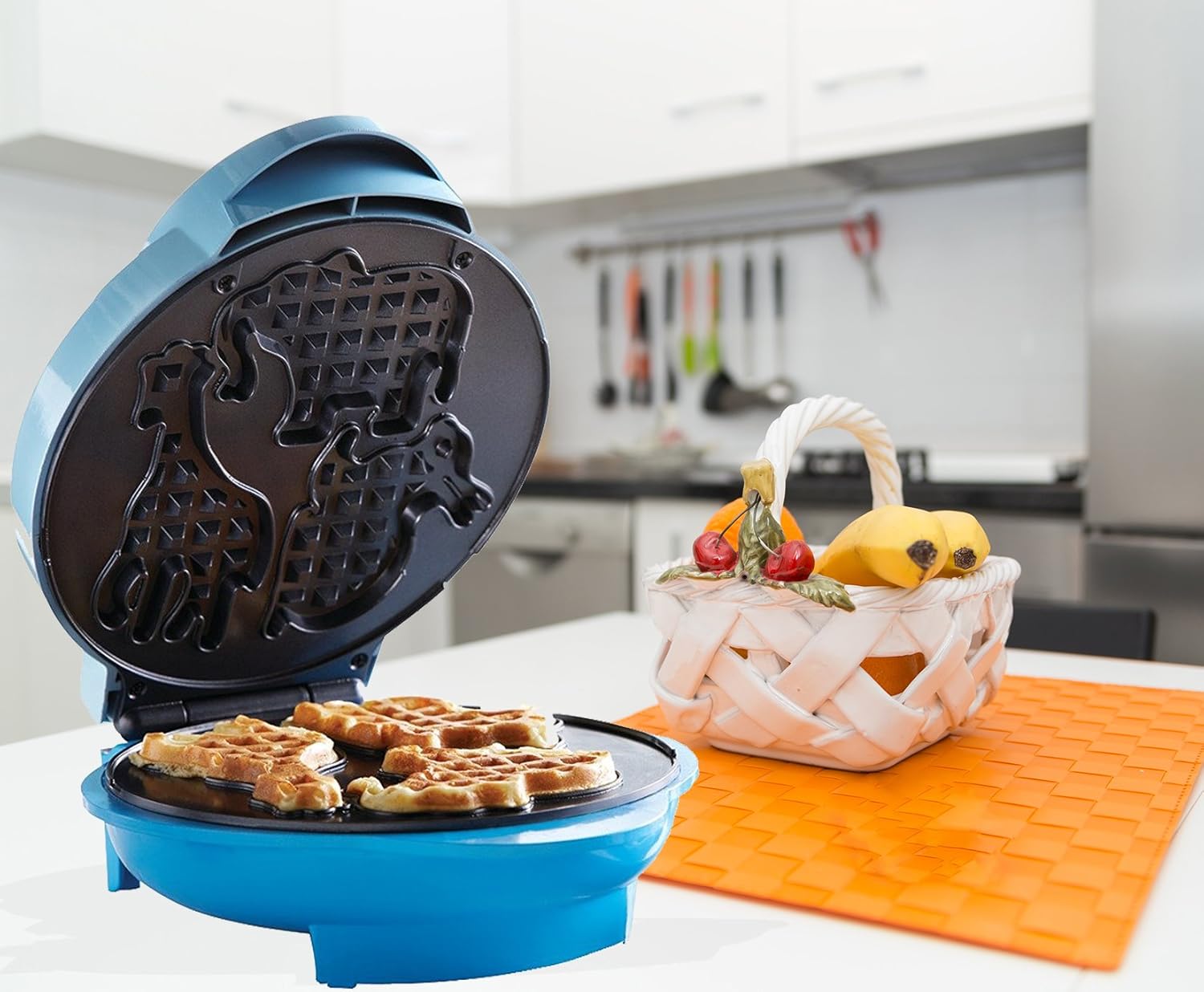 Premium Waffle Fun Animal Shapes Maker Electric Food Breakfast eBay