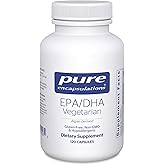 Pure Encapsulations EPA/DHA Vegetarian | Algae-Derived EPA and DHA to Support Cardiovascular Health and Daily Wellness | 120 Capsules*