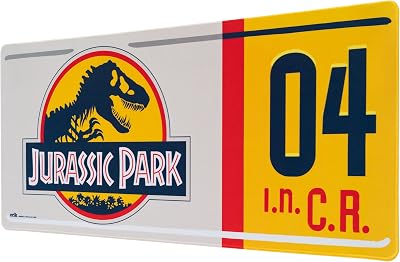 Grupo Erik Jurassic Park XXL Mouse Pad 80x35 cm Non-Slip Large Desk Mat