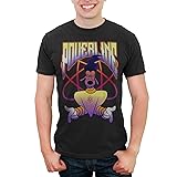 Disney mens Goofy Movie, a Powerline Jam T-shirt T
