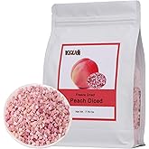 Freeze Dried Diced Peaches 220g/7.76oz 100% Natural, No Additives.for Baking,Tea,Smoothie, Yogurt,Cake Decoration Ingredients