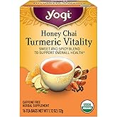 Yogi Tea, Honey Chai Turmeric Vitality, 16 ct