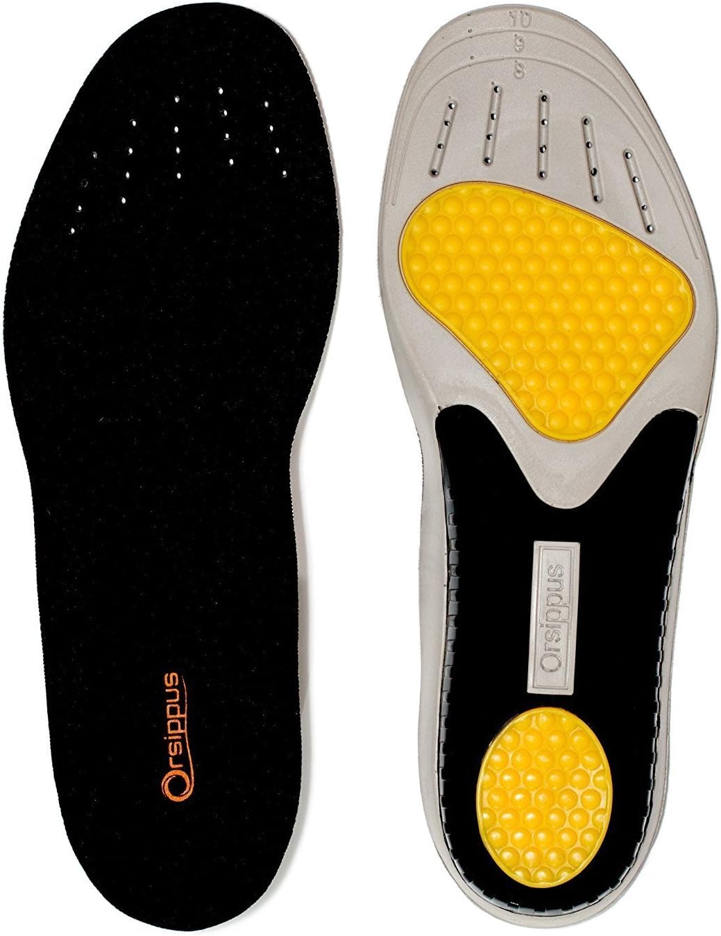 Orsippus Running Performance Insoles - Orthotic Foot Support for Optimal Performance. Best Runners Insoles for Plantar Fasciitis. Maximizes Shock Absorption to Reduce Pain. Allows You to Train Harder.