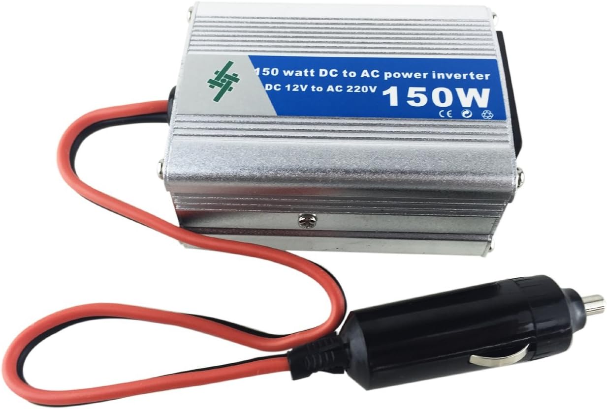 DollaTek 150W WATT Car Power Inverter DC 12V to AC 220V USB Port 5V 2.1A for Notebook IPad, Smartphones, Iphone, Camping, ect - Image 4
