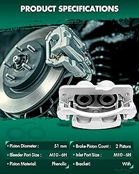 SCITOO 18-B4729 Disc Brake Caliper Assembly with