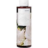 KORRES Renewing Body Cleanser, White Blossom Aroma, Foaming Shower Gel for Women & Men with Greek Botanicals, Gentle Body Wash to Cleanse & Hydrate, Vegan & Cruelty Free, Made in Greece, 8.45 Fl Oz