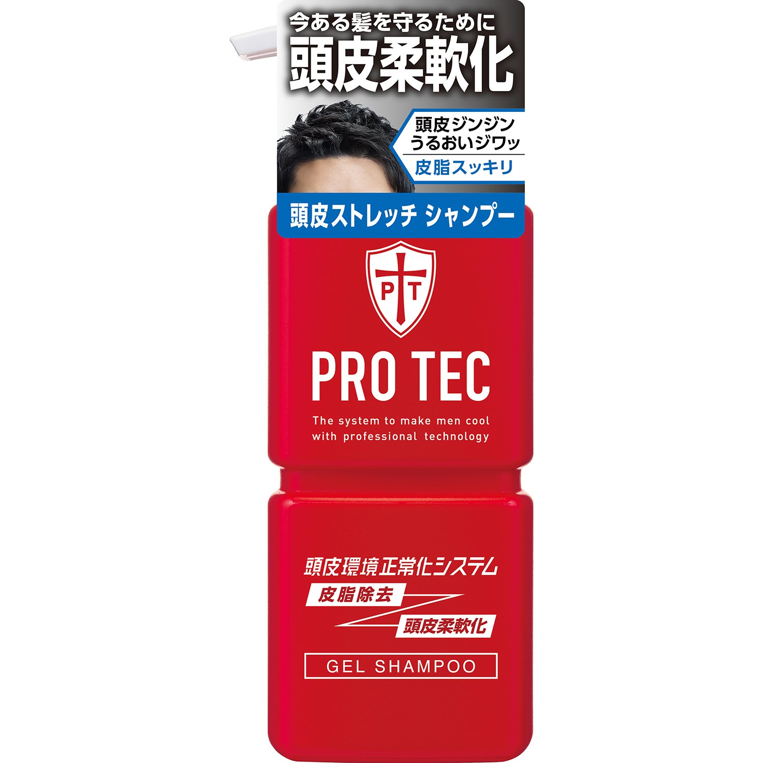 Japan Health and Beauty - PRO TEC (protection) scalp stretch Shampoo pump 300g (quasi-drugs) *AF27*