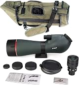 SVBONY SV406P ED Spotting Scope 80mm 20-60X 1.25 Sweep Zoom FMC BAK4 view 8