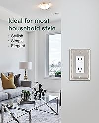 TREEWELL 6-Pack Decorator Outlet Cover