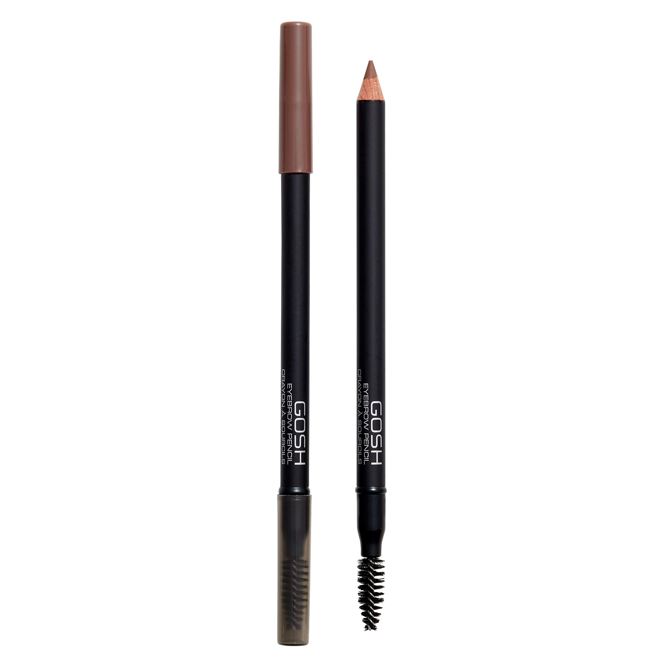 Gosh Eyebrow Pencil 3 Colour Color: Brown
