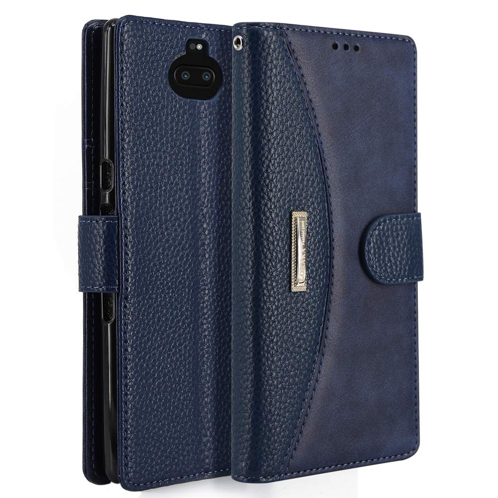 LOKAKA Leather Wallet Phone Case for Sony Xperia 10