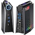 ACEMAGICIAN Mini PC, AMD Ryzen 9 6900HX(up to 4.9 GHz), 32GB DDR4 1TB NVME SSD Mini Tower PC, AMD Radeon 680M Mini Desktop Computer Support BT5.2/RGB Lights/HDMI/Type-C/Wifi6