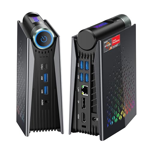 Amd Radeon Mini Pc ACEMAGICIAN S3A Mini PC, AMD Ryzen 7 8745HS(up to 4.9 GHz), 32GB DDR5 ...