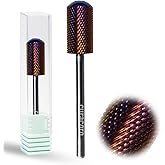 Curacoro Nail Drill Bits 3/32'' L-Shaped Smooth Top Carbide Bit (Fine) | Shape Smooth Long-lasting Bits for Nail Beds, Nail Enhancement, Manicure Pedicure Salon &amp; Home