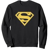 Superman Gold &amp; Black Shield Sweatshirt