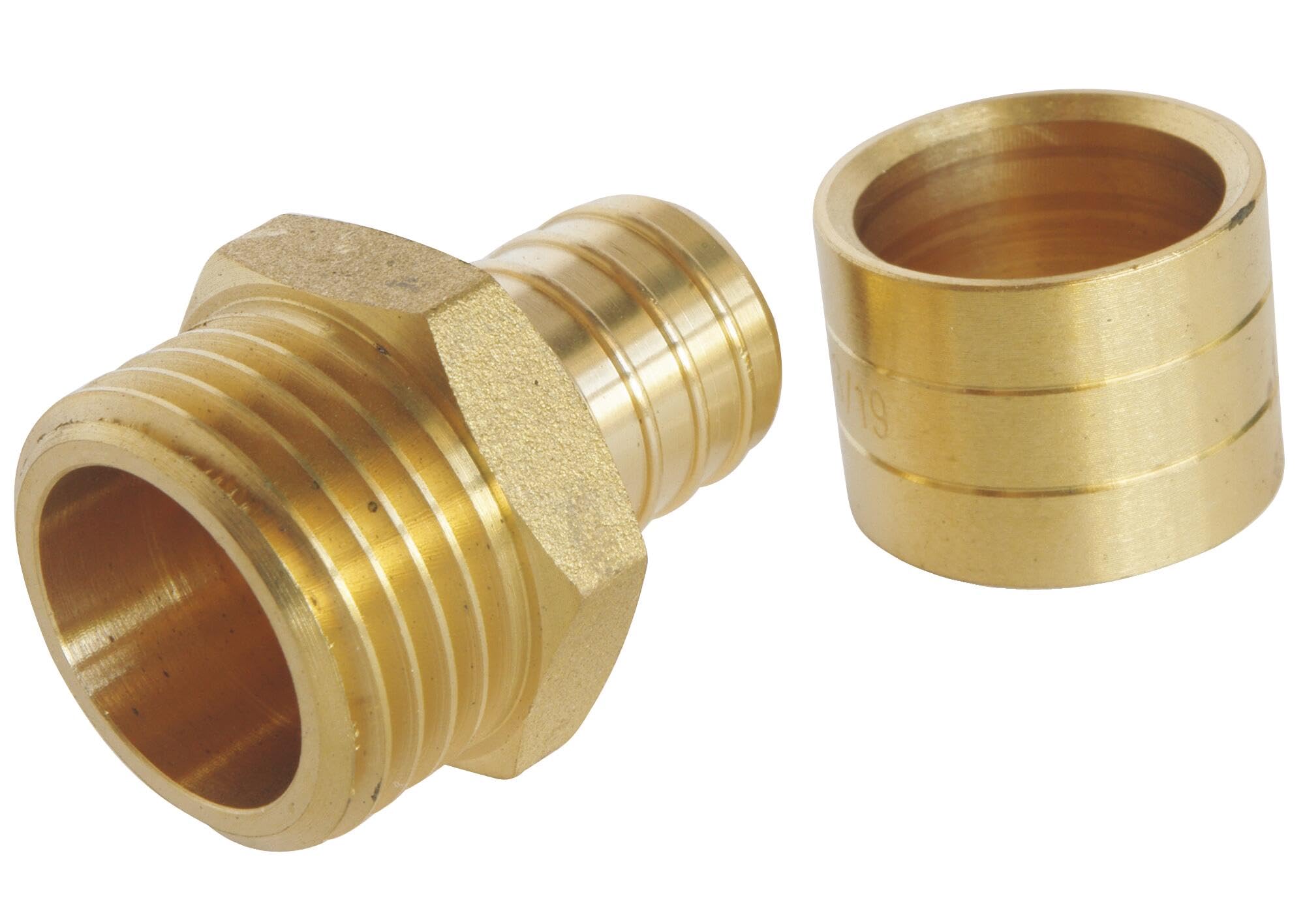 SOMATHERM FOR YOU S2303-16-15 Straight Sliding Screw Connection, Gray, Männlich 15/21 (1/2'') -PER 16